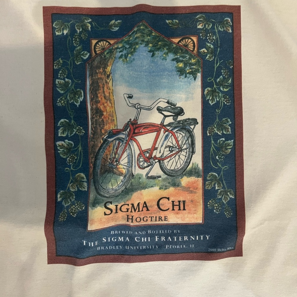 Vintage Sigma Chi Long sleeve tshirt size XL